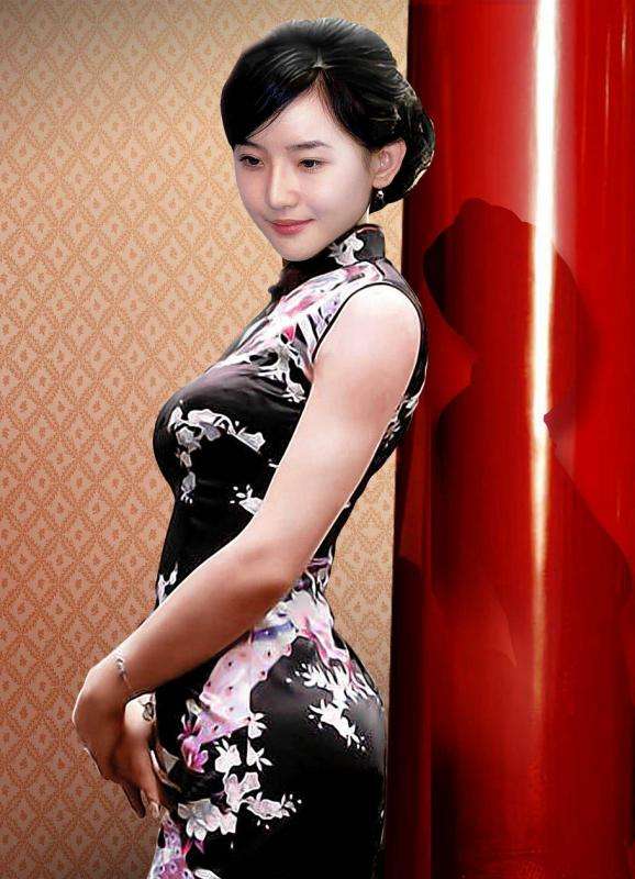 宋轶旗袍坐动图,宋轶旗袍坐姿动图，古典美与现代魅力的完美融合