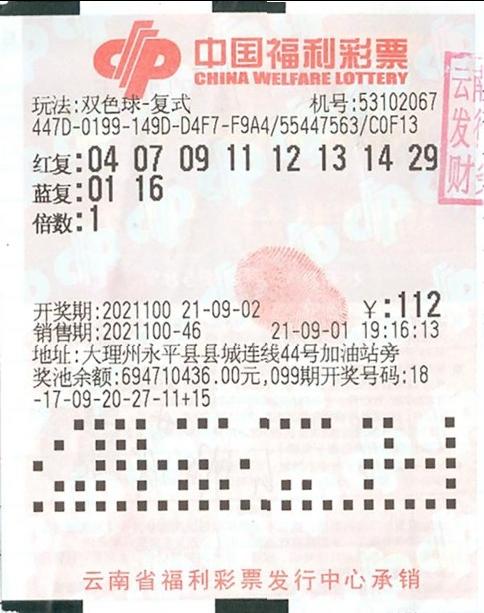 双色球复式投注
